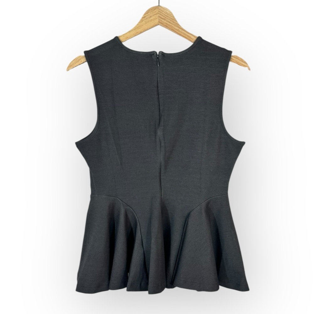 Anthropologie Maeve Night Watch Peplum Tank Top Medium - Picture 9 of 11